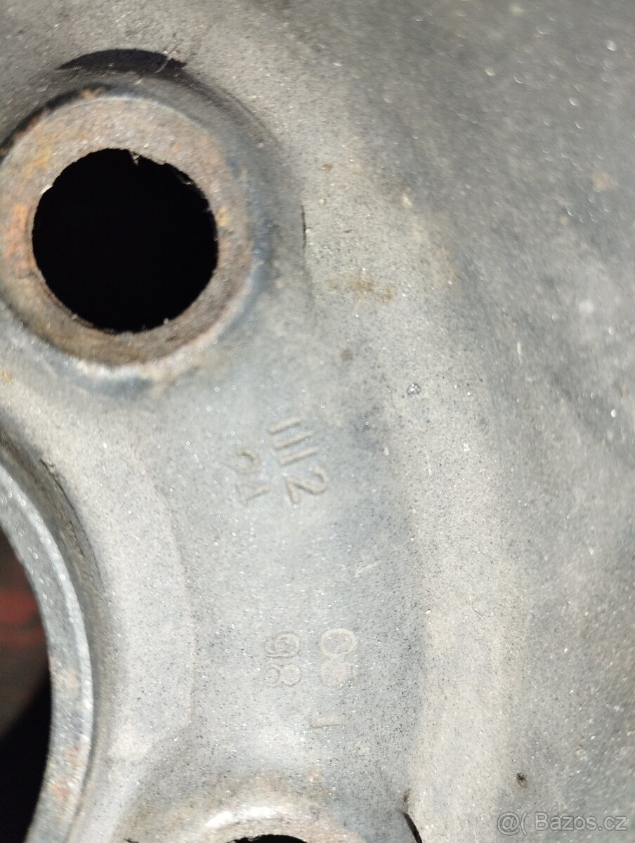 Plechový disk 5x100 r15 - 5