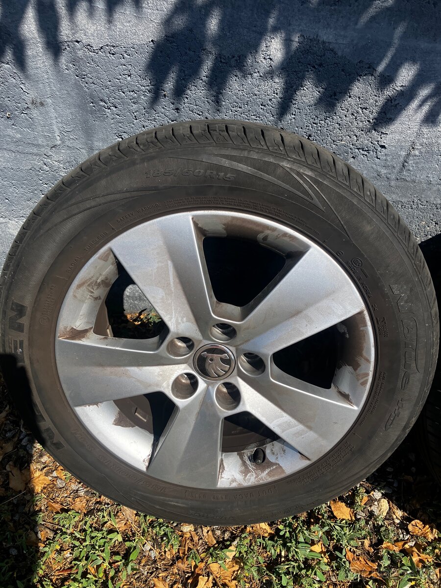Alu kola 5x100 r15 fabia/rapid - 5