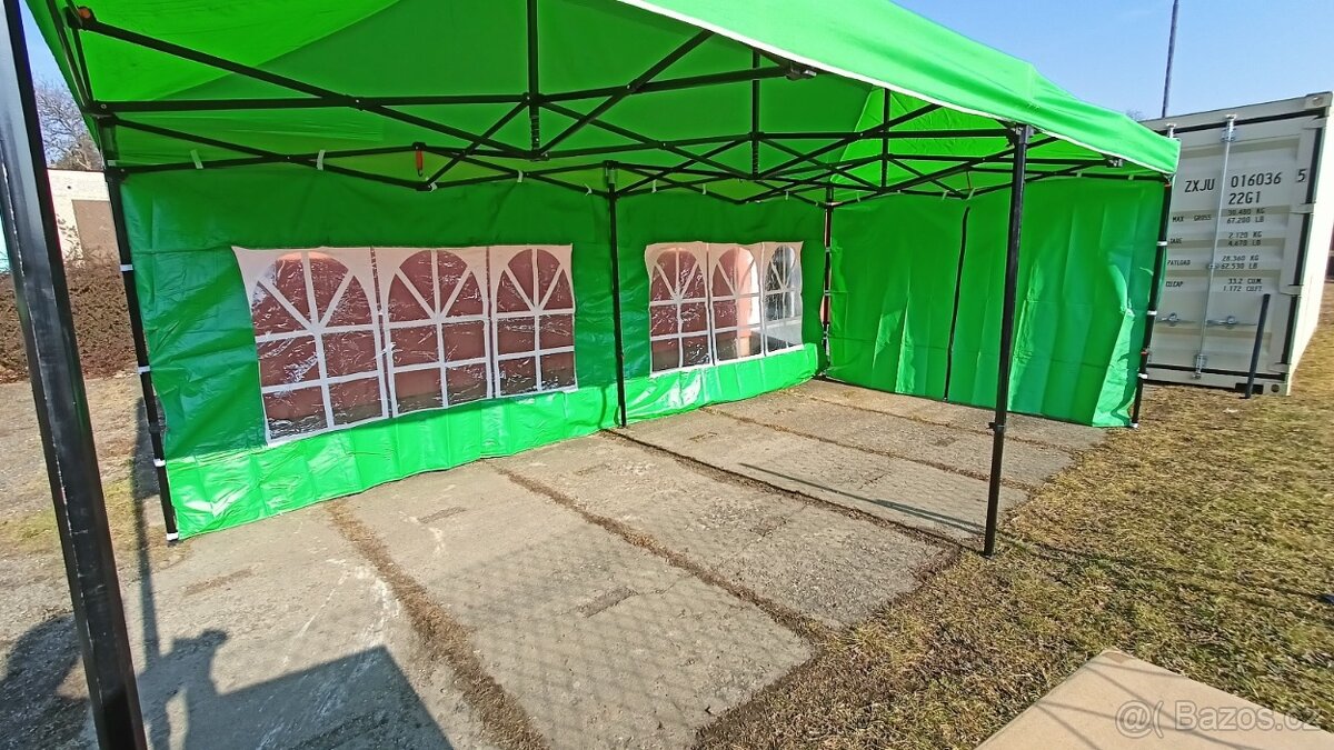 Párty stan nůžkový profi velký 3x6m - 5