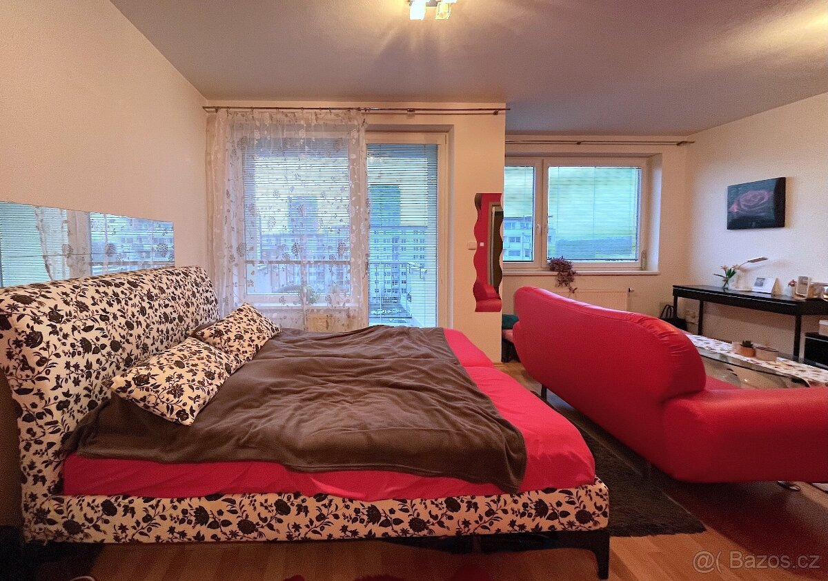 Kompletně zařízený byt 1+kk s terasou Brno Lesná Dusíkova - 5