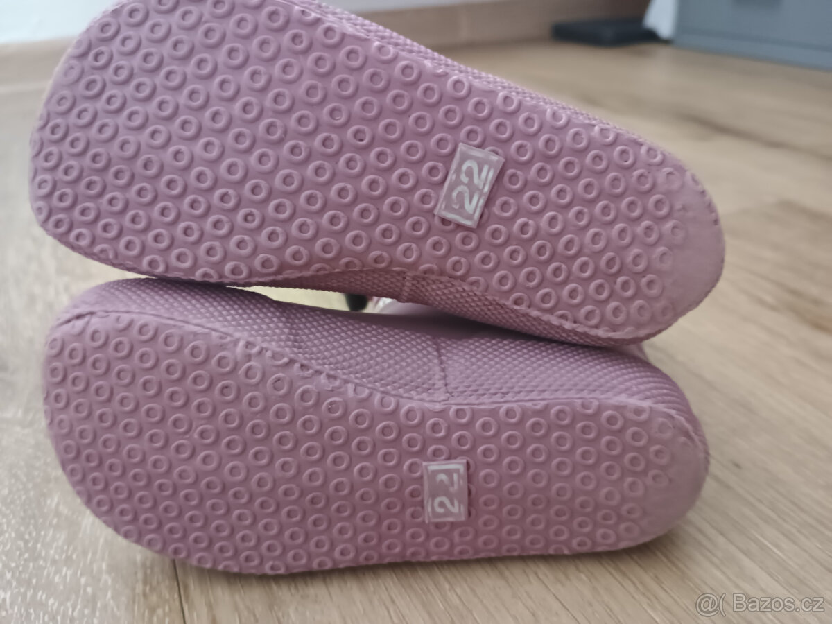 Barefoot dětské gumáky Bundgaard - růžové vel. 22 - 5