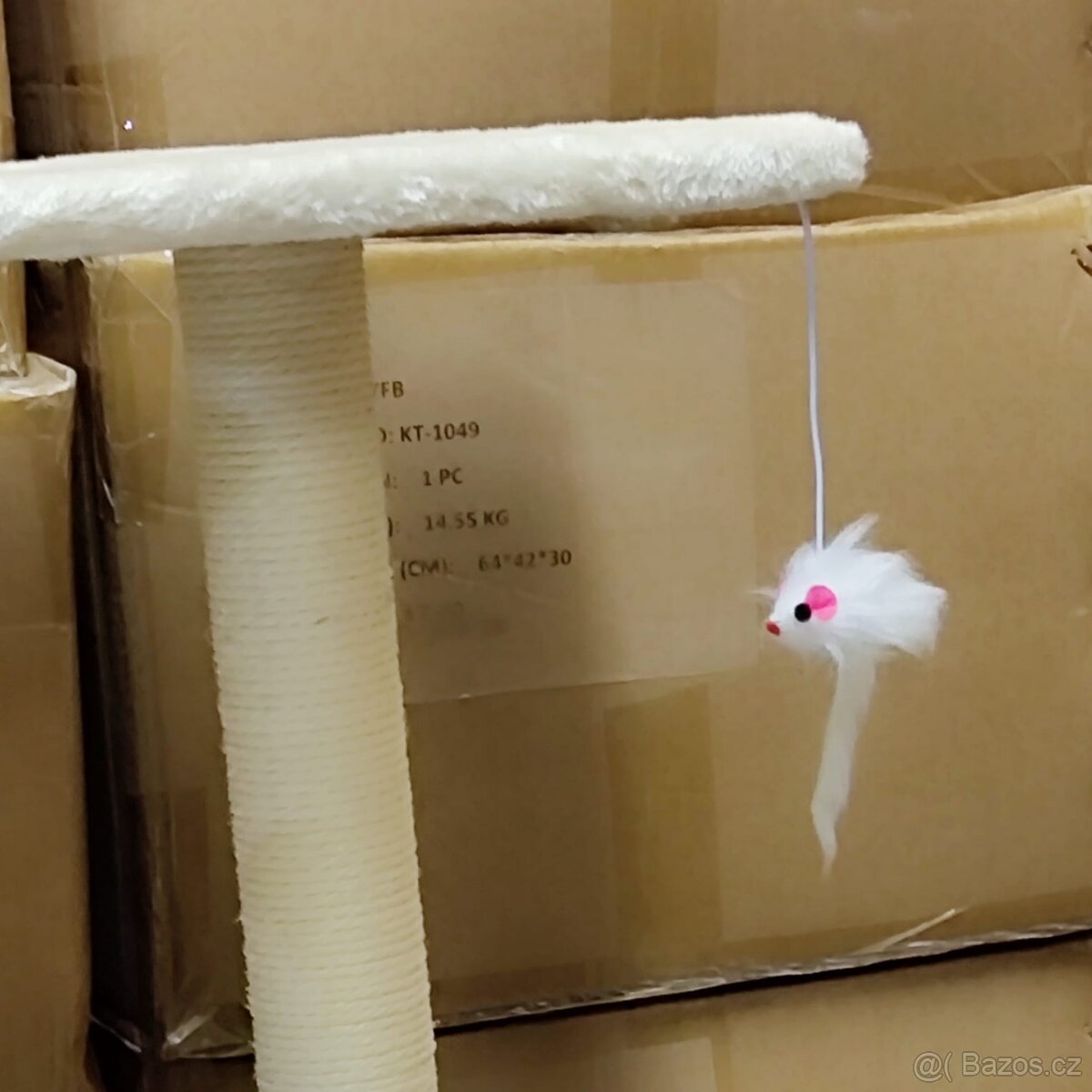 Škrabadlo 91 cm – pohodlí a zábava pro kočku - 5