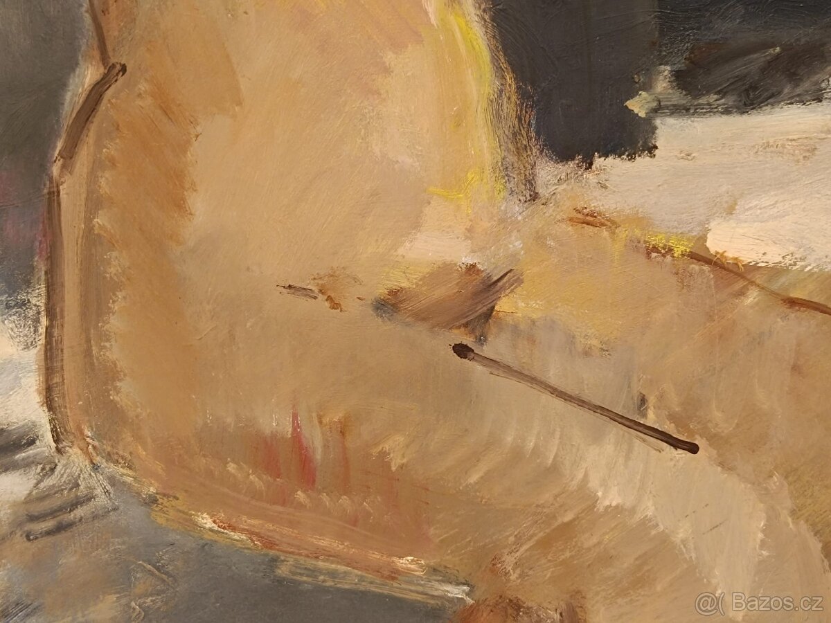 Obraz Jana Lieblová, Akt, olej 59x50 - 5