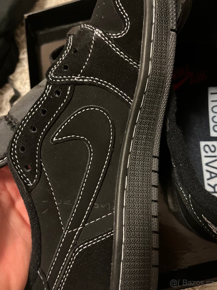 Travis Scott Air Force 1 Black Phantom 1:1 nové s krabicí - 5