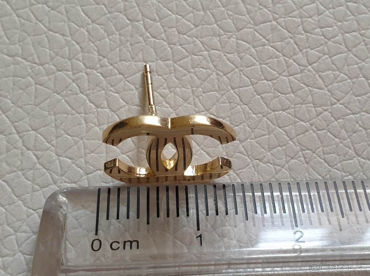 Zlaté náušnice 1,4 cm - 5