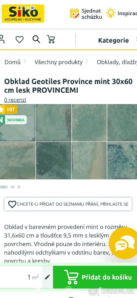 Obklad GEOTILES, 9m2 - 5