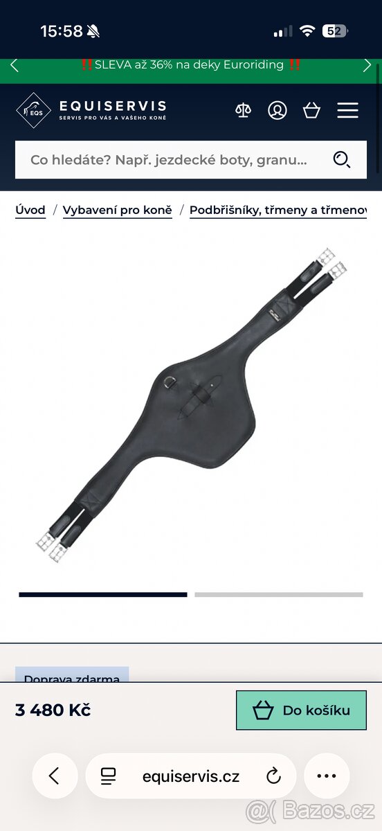 Ochranný protiokopávací podbřišník KenTaur Nice - 5