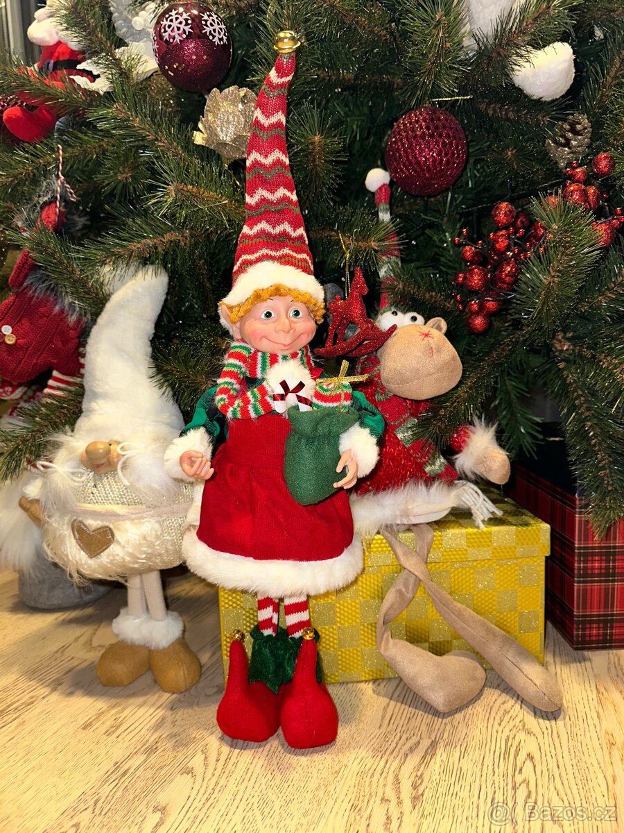 Vánoční stromek + ozdoby - 5