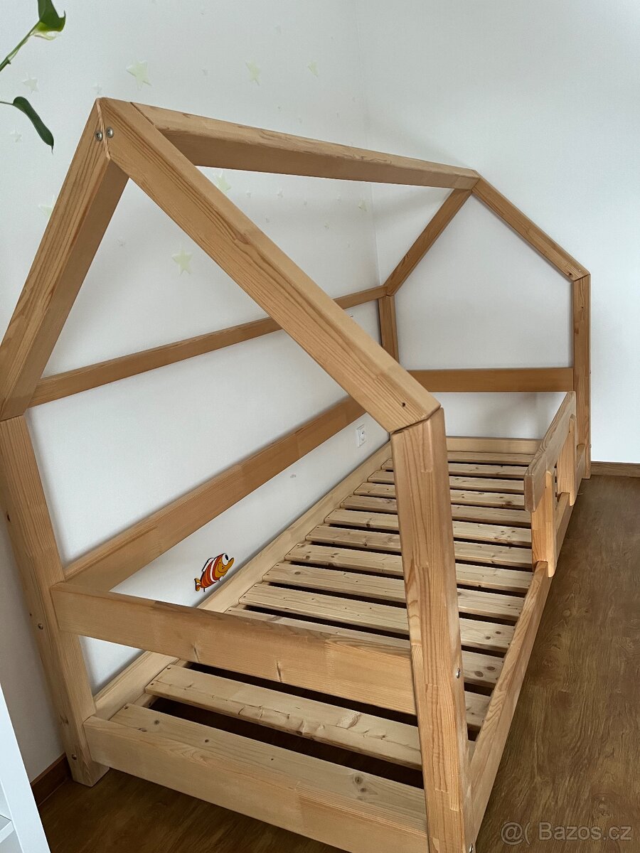 Domečková postel Benlemi 200x80 - 5