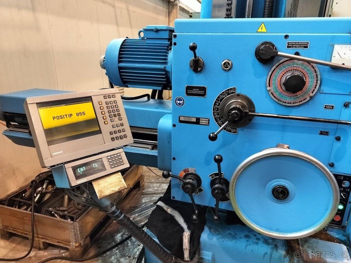 W 100 A - Vodorovná vyvrtávačka TOS Varnsdorf - 5