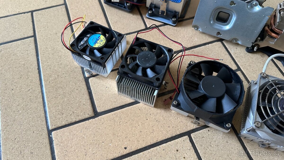 Staré CPU chladiče / Socket AMD 370, 462 / Intel 478, 775 - 5