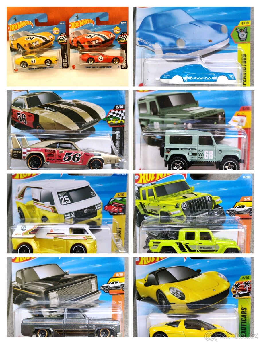HOT WHEELS MODELY 2022 - 2025 - 5