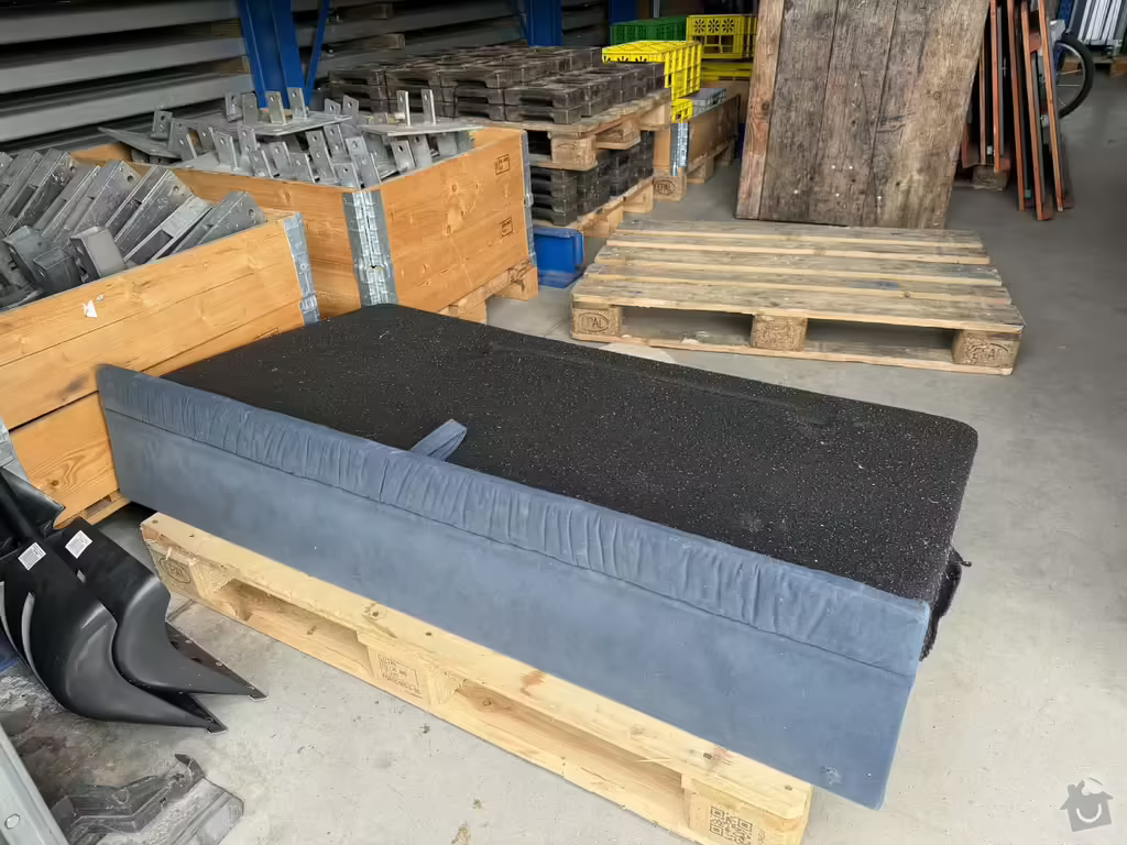 rozkládací gauč + křeslo - 5