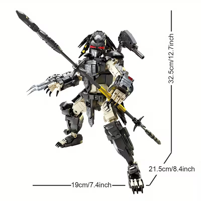 Stavebnice: Predátor 1000 PCS - 5