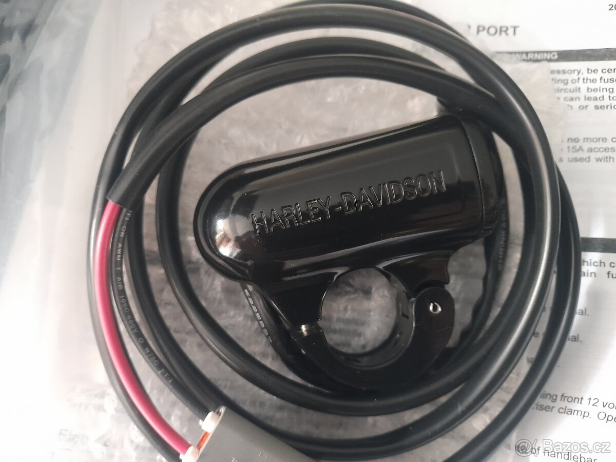 HARLEY DAVIDSON® 12V zásuvka NOVÁ - 5