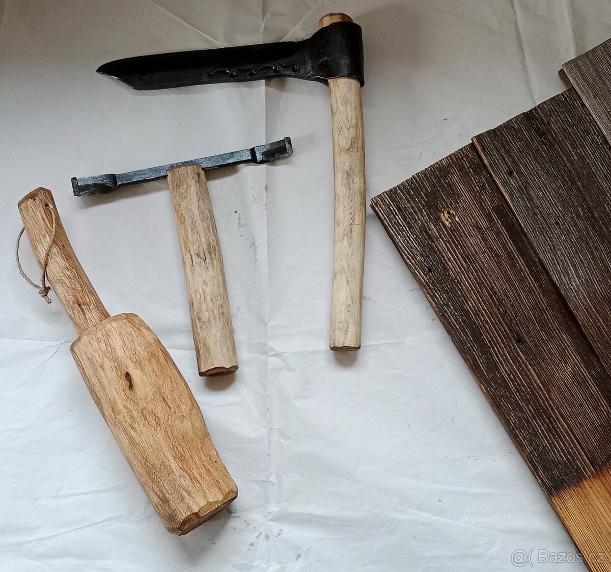 Šindelářský set - štípák, struh, palička - 5