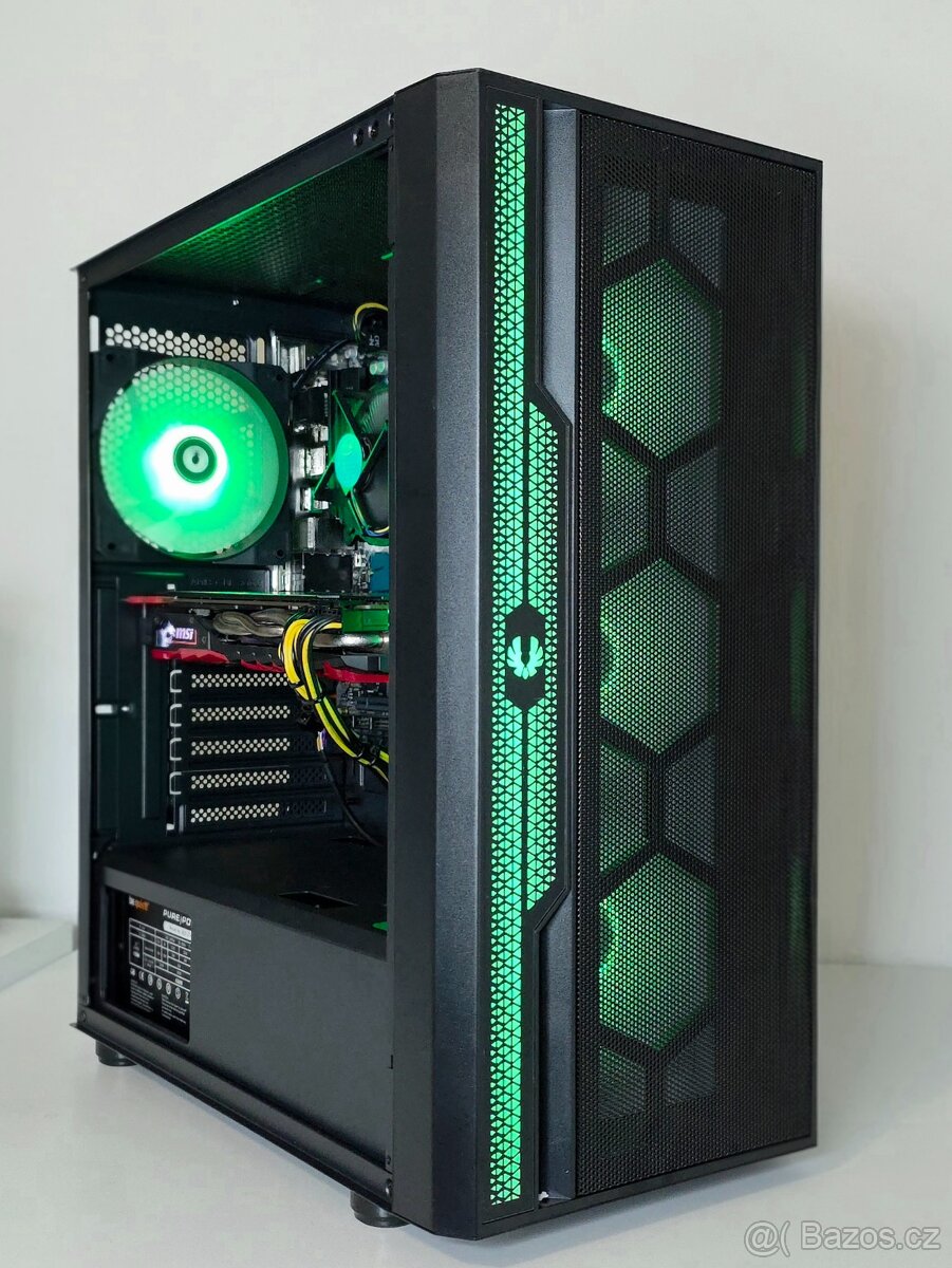 Herní PC, GTX 1070 8GB, Intel i3-9100, 16GB RAM, NWMe, WIN11 - 5