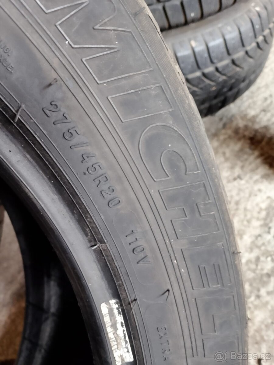 275/45/20 110v Michelin - letní pneu 2ks - 5