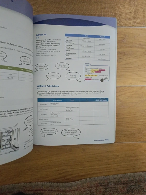 Učebnice němčiny DLeicht 1 - 5