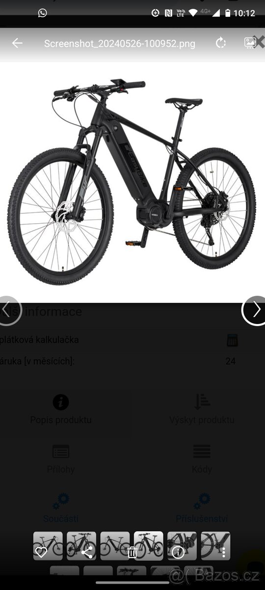 Elektrokolo WATT XL 21" 720Wh - 5