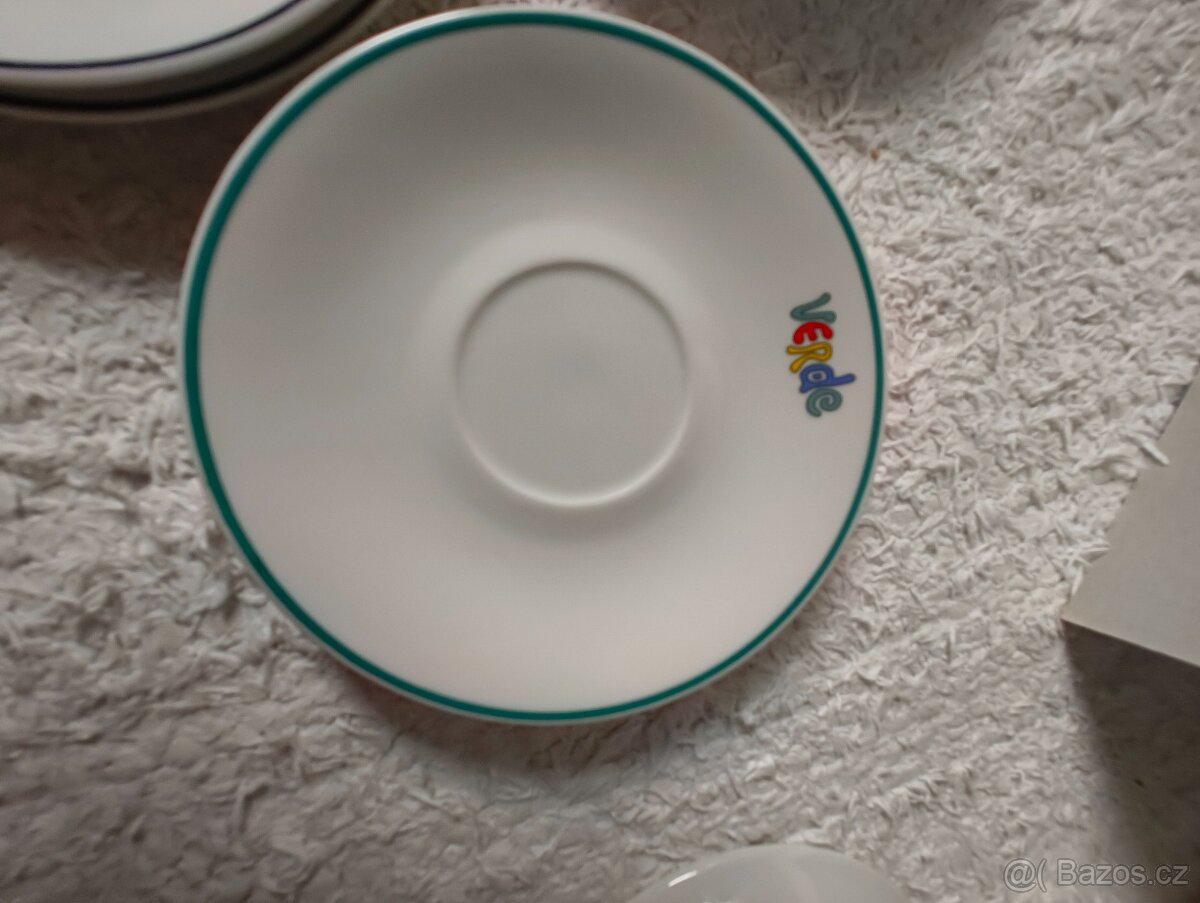 Talířky porcelán - 5