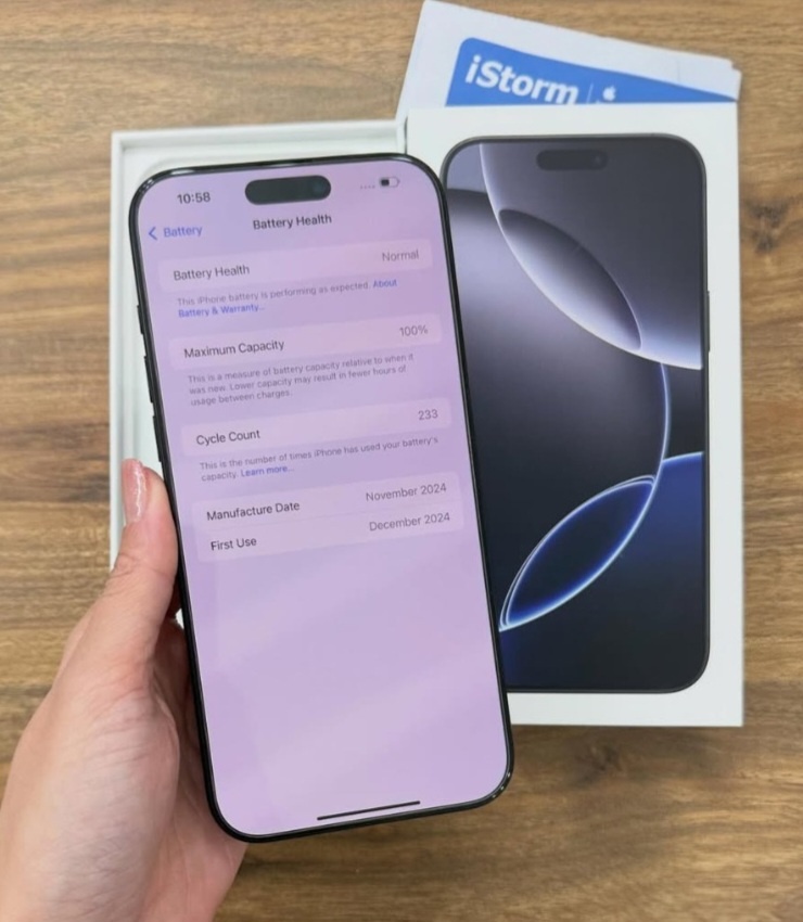 Iphone 16 Pro max černý - 5