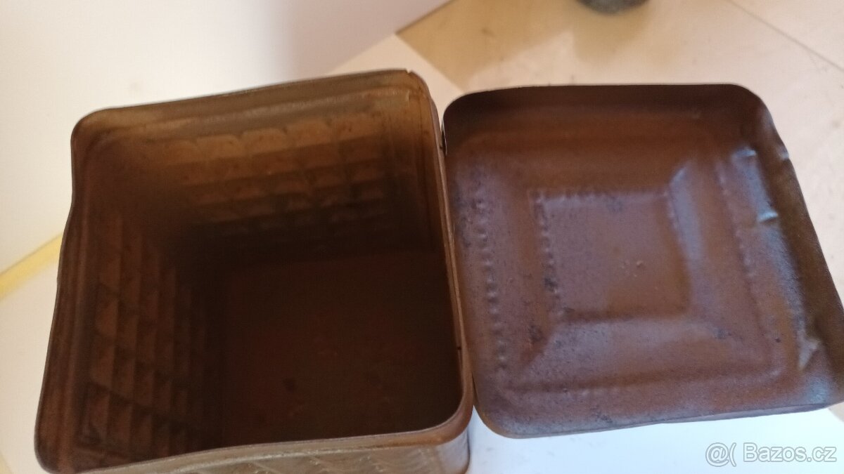 Konvolut starých plechovek + krabička Dr. Oetker - 5