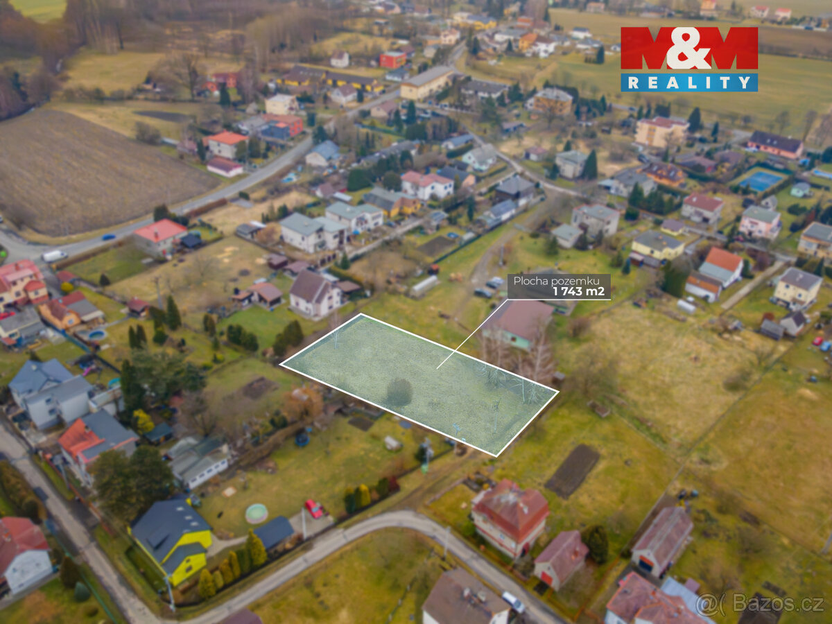 Prodej pozemku k bydlení, 1743 m², Dolní Lutyně - 5
