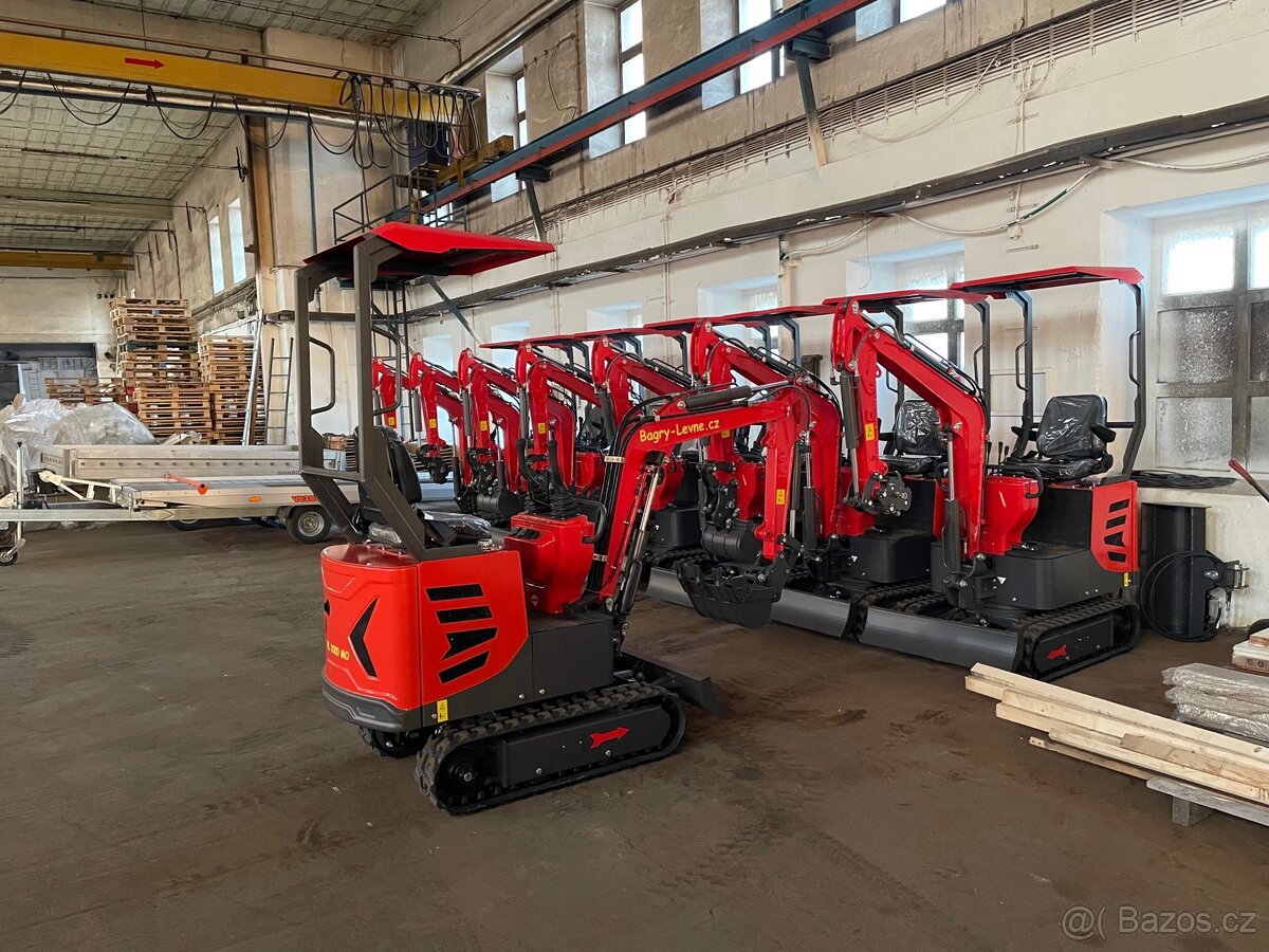 Minibagr BL 1000 MO s mimoosou - 5