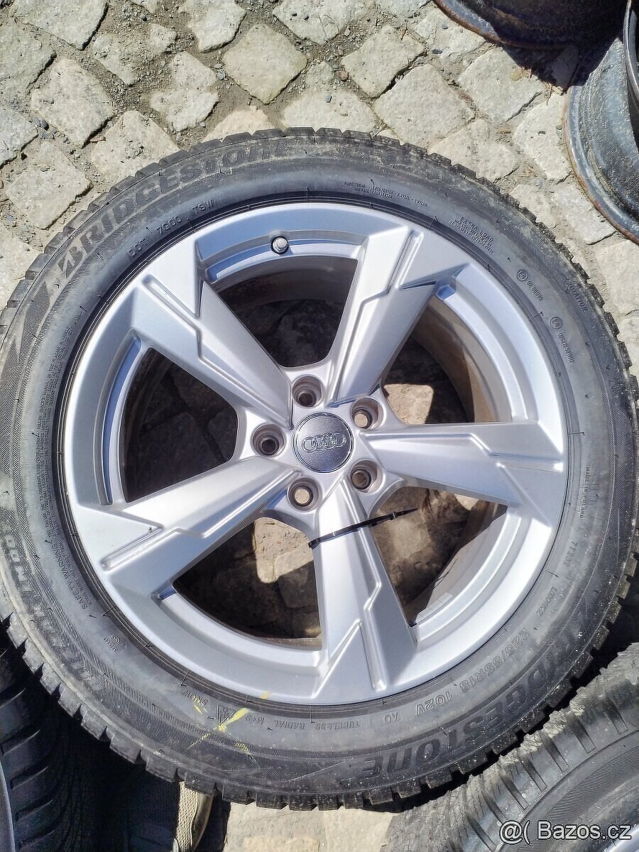 AUDI A6 orig alu. disky 5x112 R18 225/55/18 ZIMA - 5
