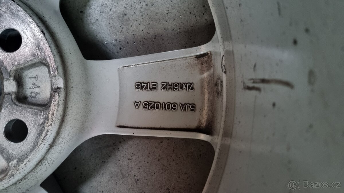 Originál ALU disky Škoda Rapid R16 - 5