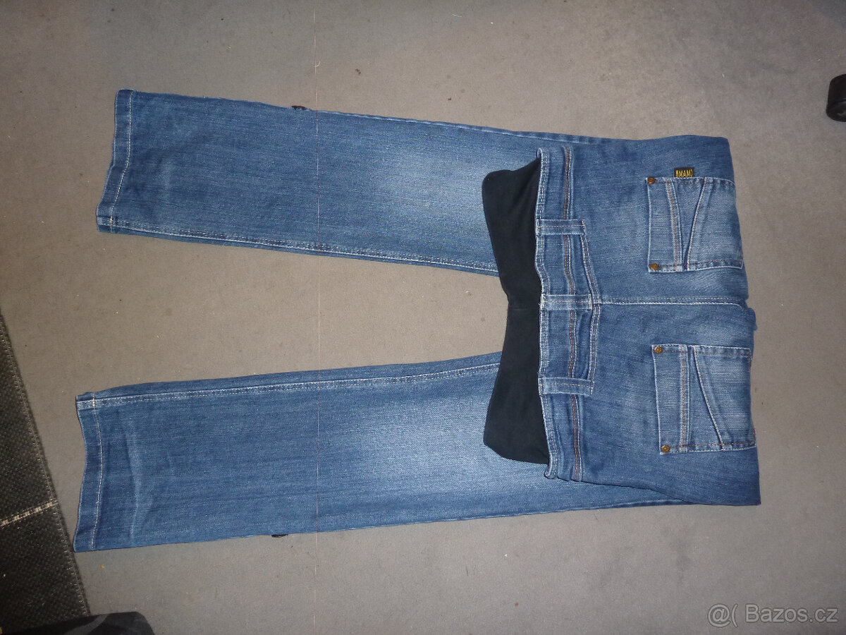 Těhotenské kalhoty,rifle MAM - 5