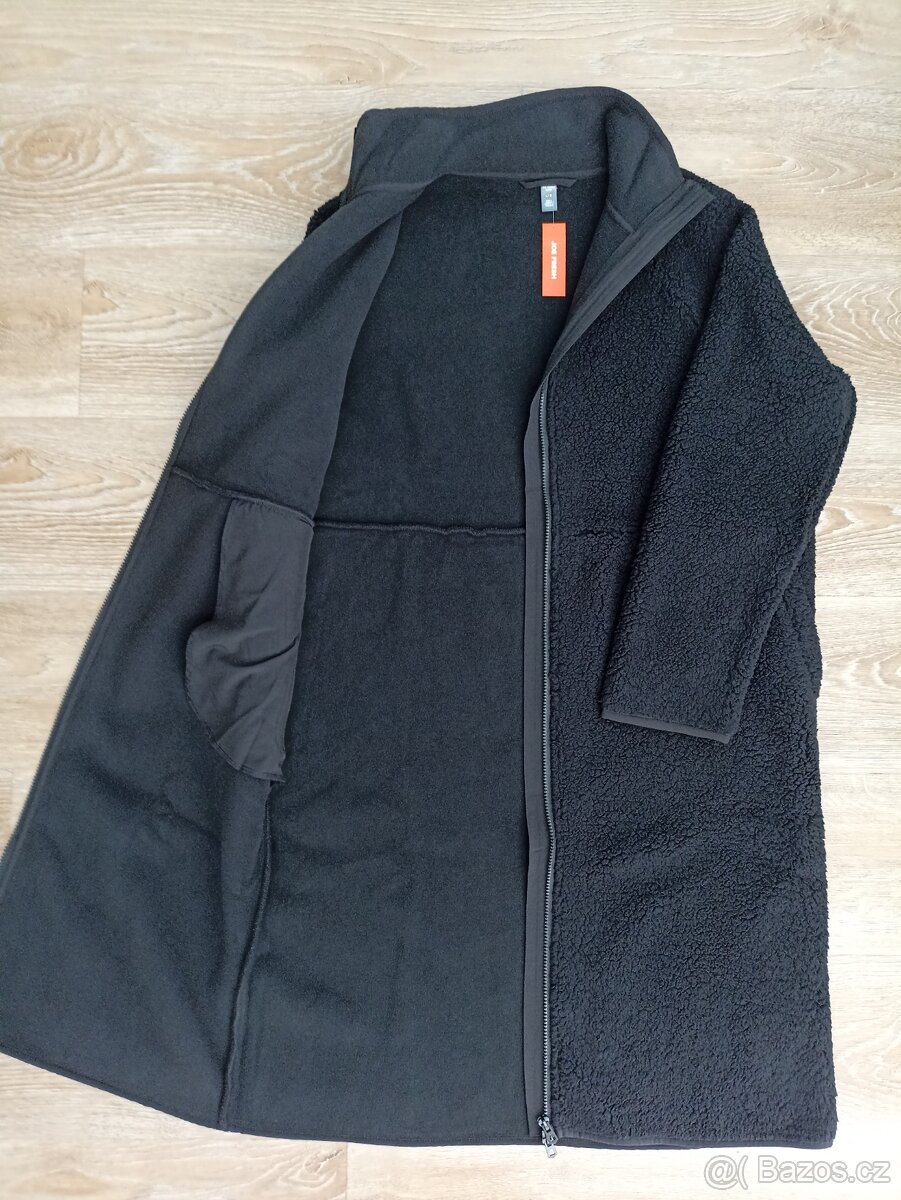 NOVÝ kabát z plyšového fleecu vel. L- NOVÝ - 5