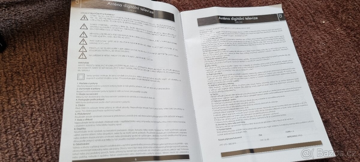 anténa digitální televize - 5