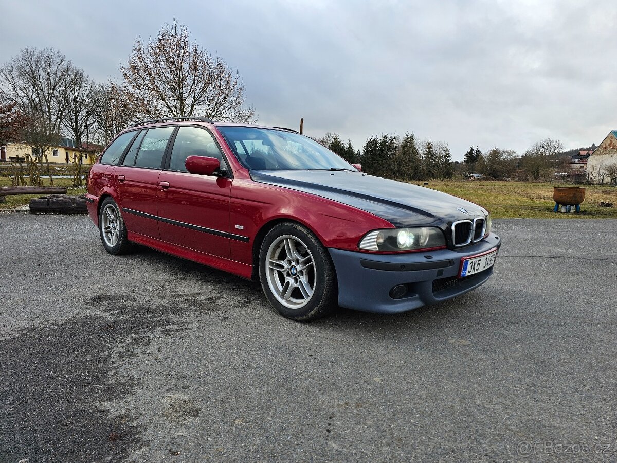BMW 530d Touring e39 M-Packet Imola red II - 5