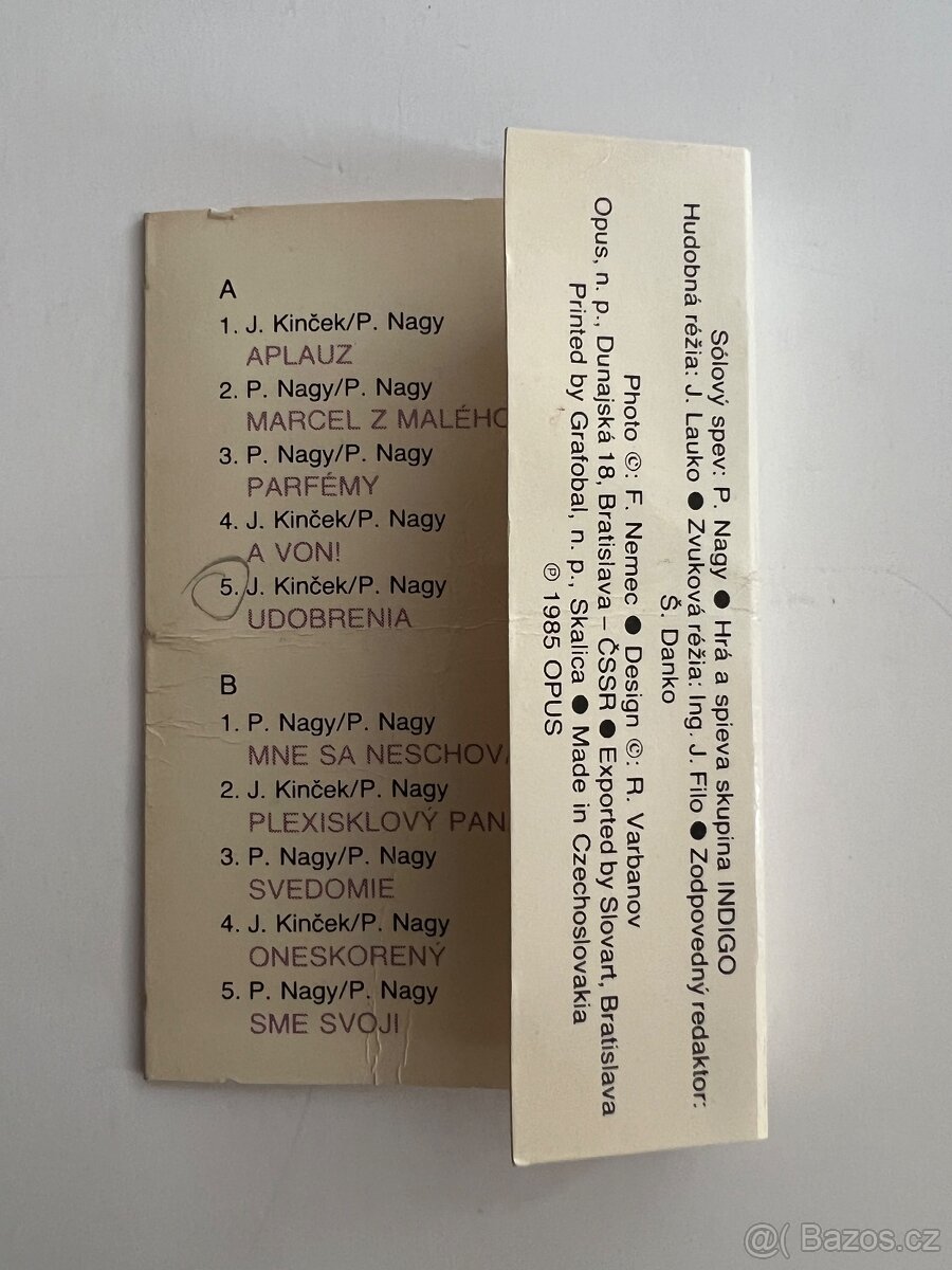 Peter Nagy - mne sa neschováš - 1995 Opus - 5