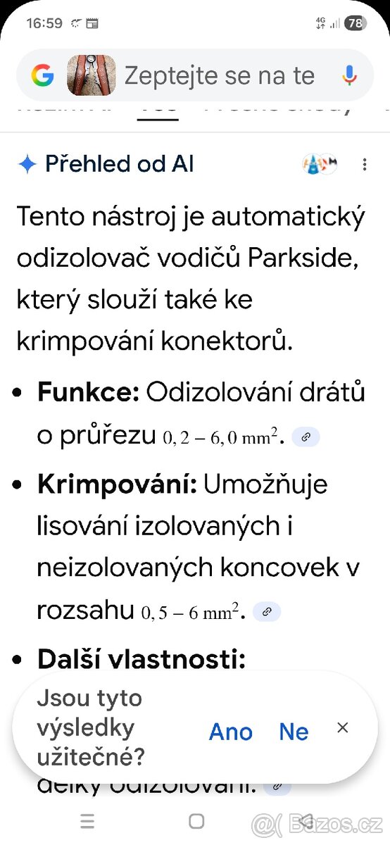Kleště č 3 - 5
