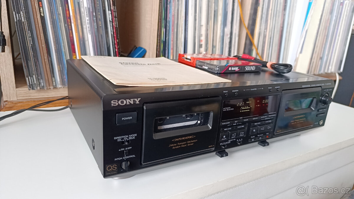 SONY TC-WE705S Double Deck/Dolbx B-C-S/Pitch Control - 5