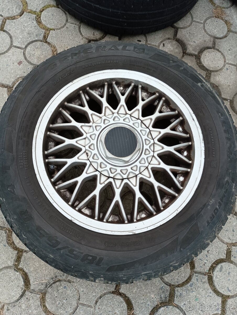 Bbs retro tuning dobova alu kola