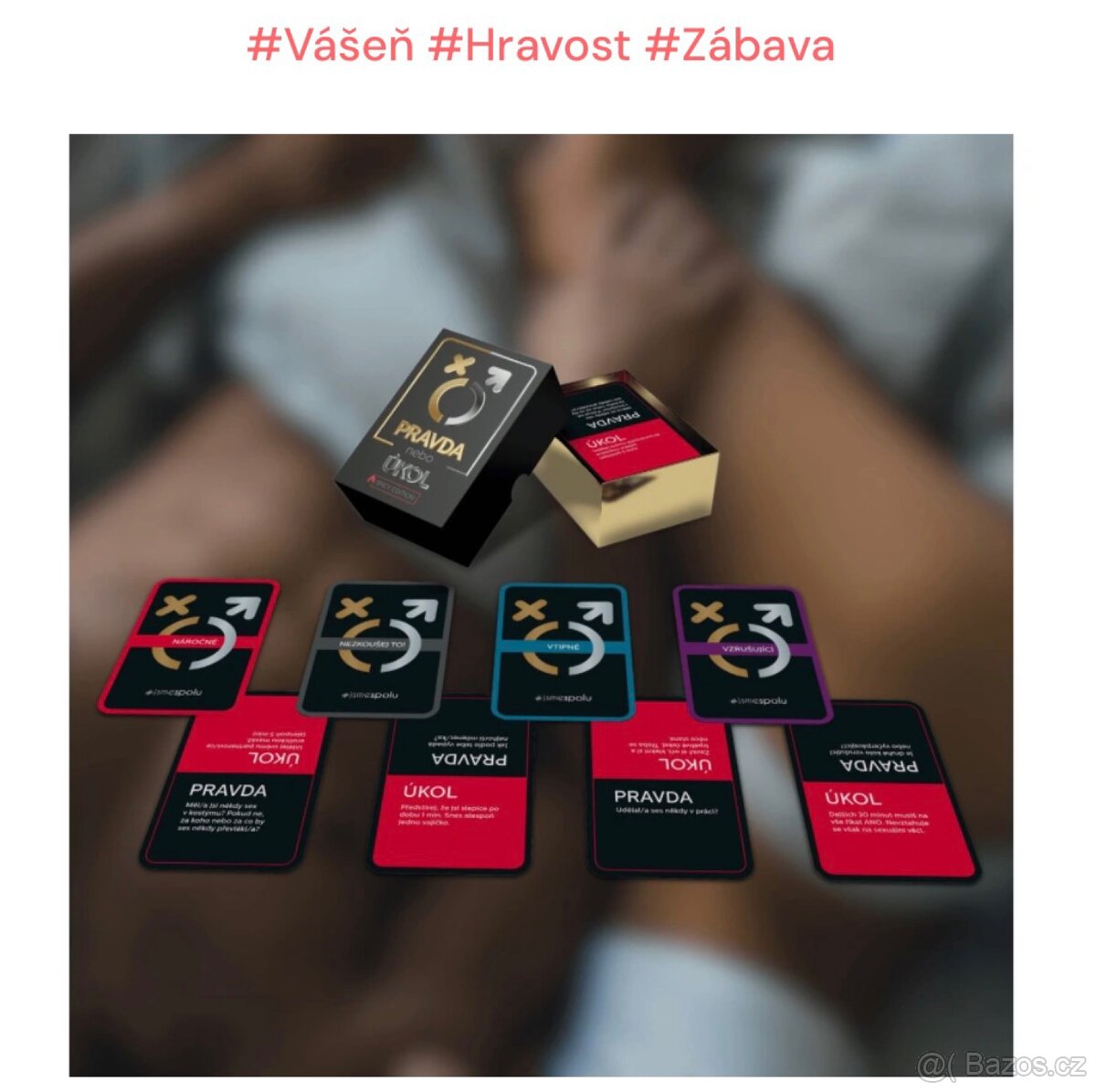 Karetní hra Pravda nebo Úkol Spicy edition - 5