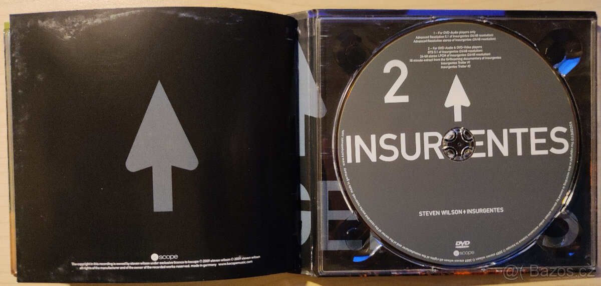 CD Steven Wilson: Insurgentes (1xCD, 1x DVD Audio) - 5