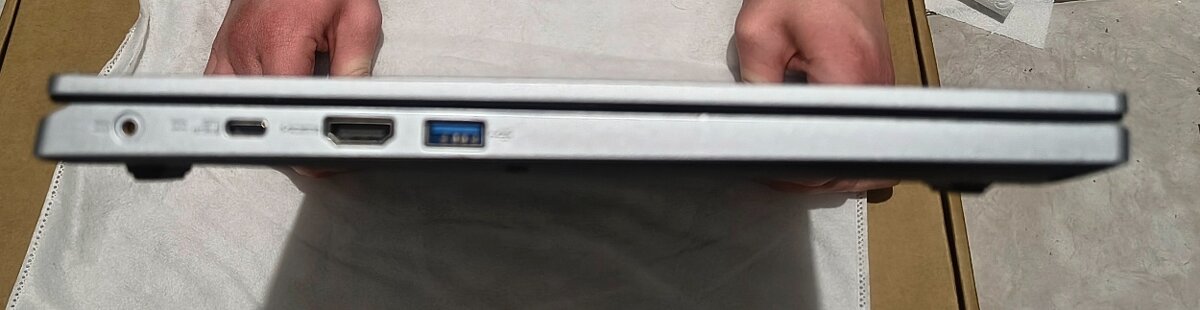 Acer Aspire Go 15 Pure Silver i3-N305, 8GB, 512GB,záruka rok - 5