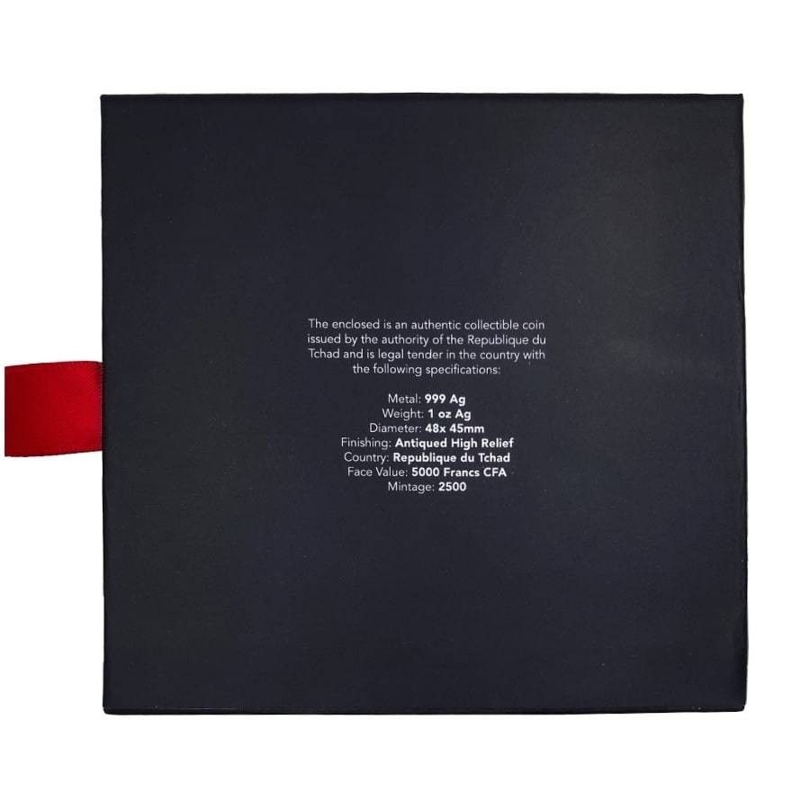 1oz American Silver Eagle 2022 - Antický vysoký reliéf - 5