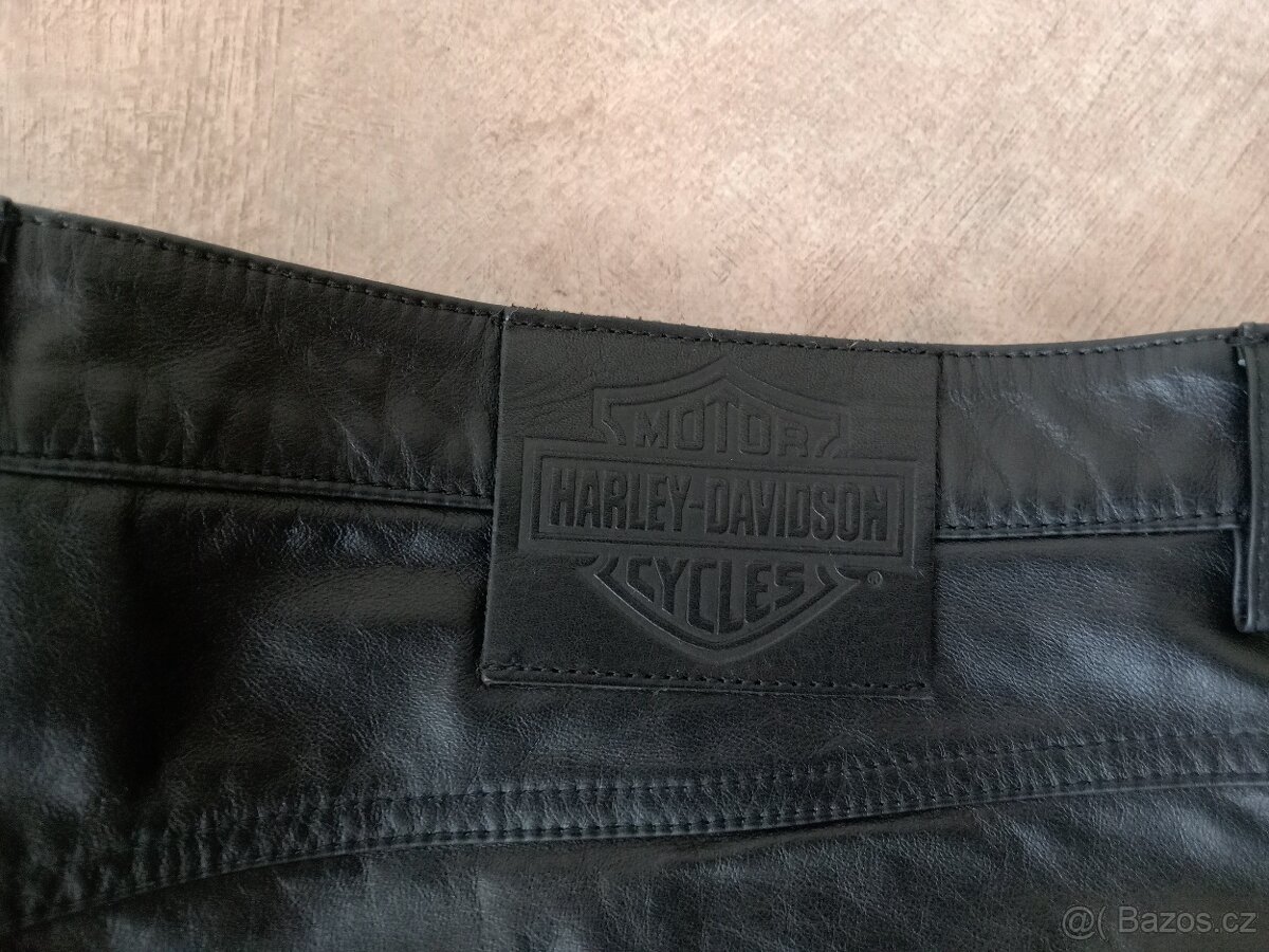 Harley Davidson kožené kalhoty - 5