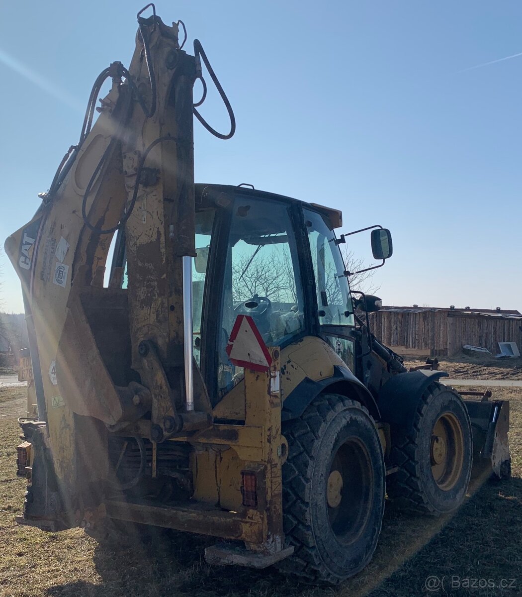 Kolový traktor-bagr Caterpillar 434E - 5