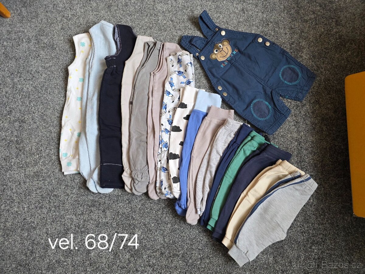 Chlapecké oblečení velikost 68/74 - 5