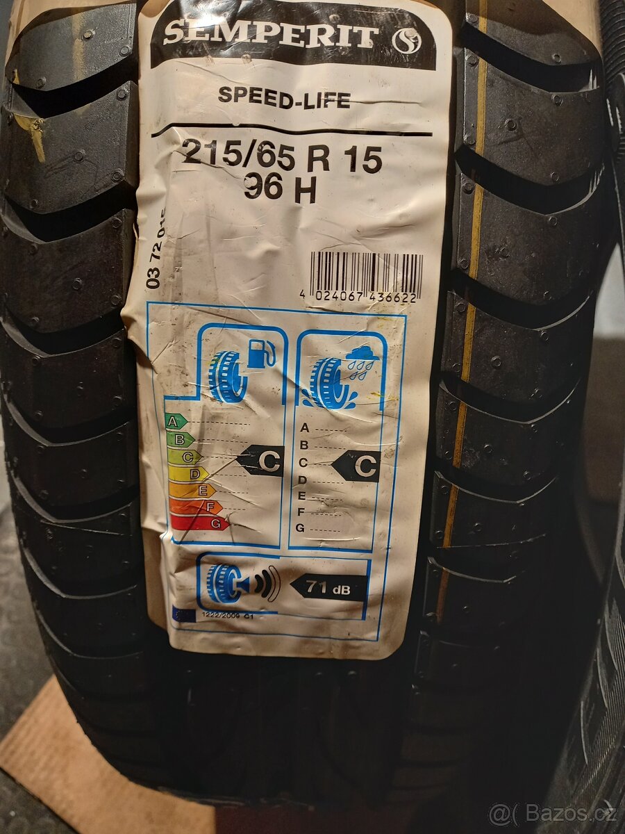 215/65R15" Semperit. Letní. 2ks. - 5