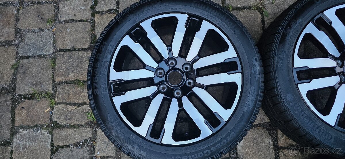 Disky VW Amarok II 21", 6x139,7 zimní pneu 275/45/21 -pošlu