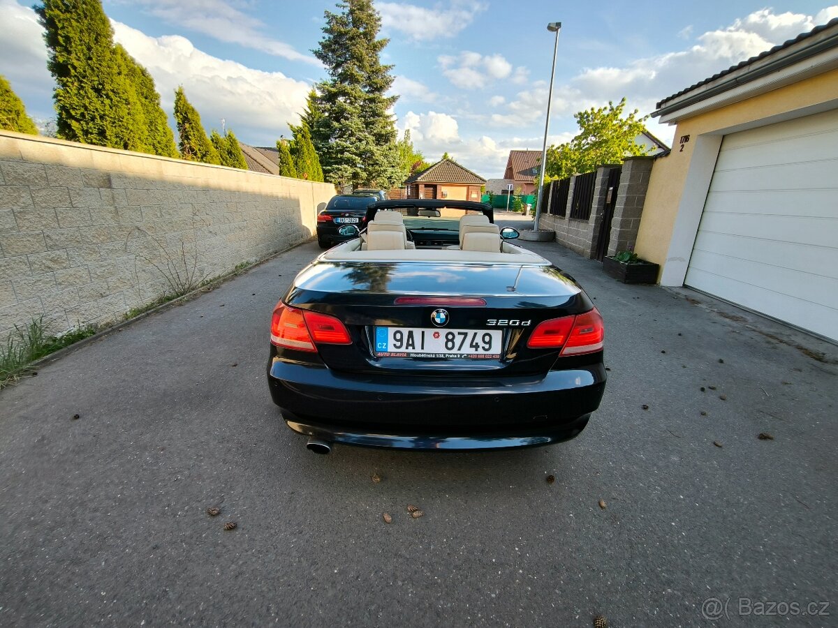 BMW E 93 Cabrio 320d kůže tempomat,digi-klima,pěkný stav - 5