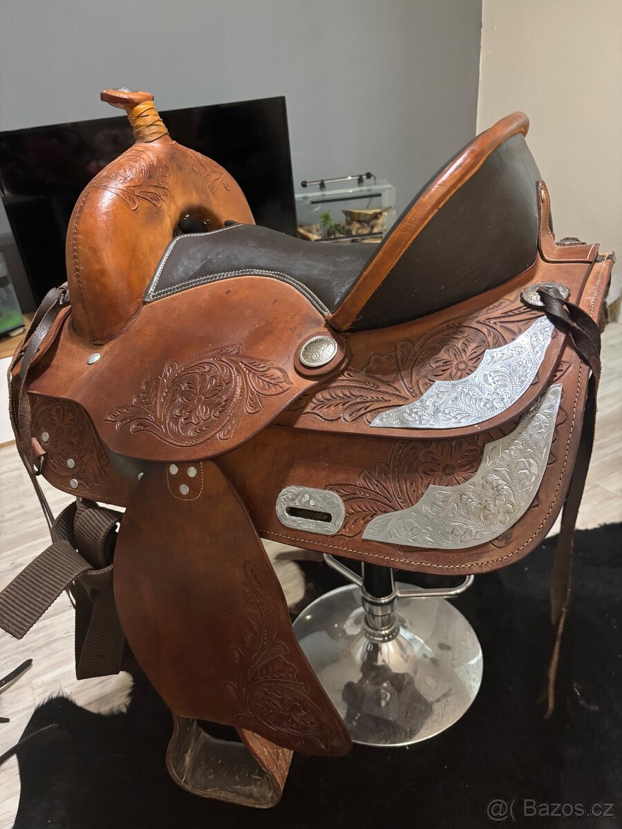 Westernové sedlo bezkostrové - 5
